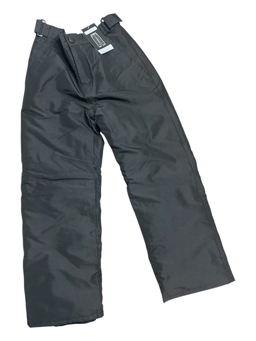 Kids Black Snow Pants